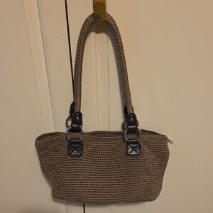 Croft & Barrow Brown Woven Shoulder Bag